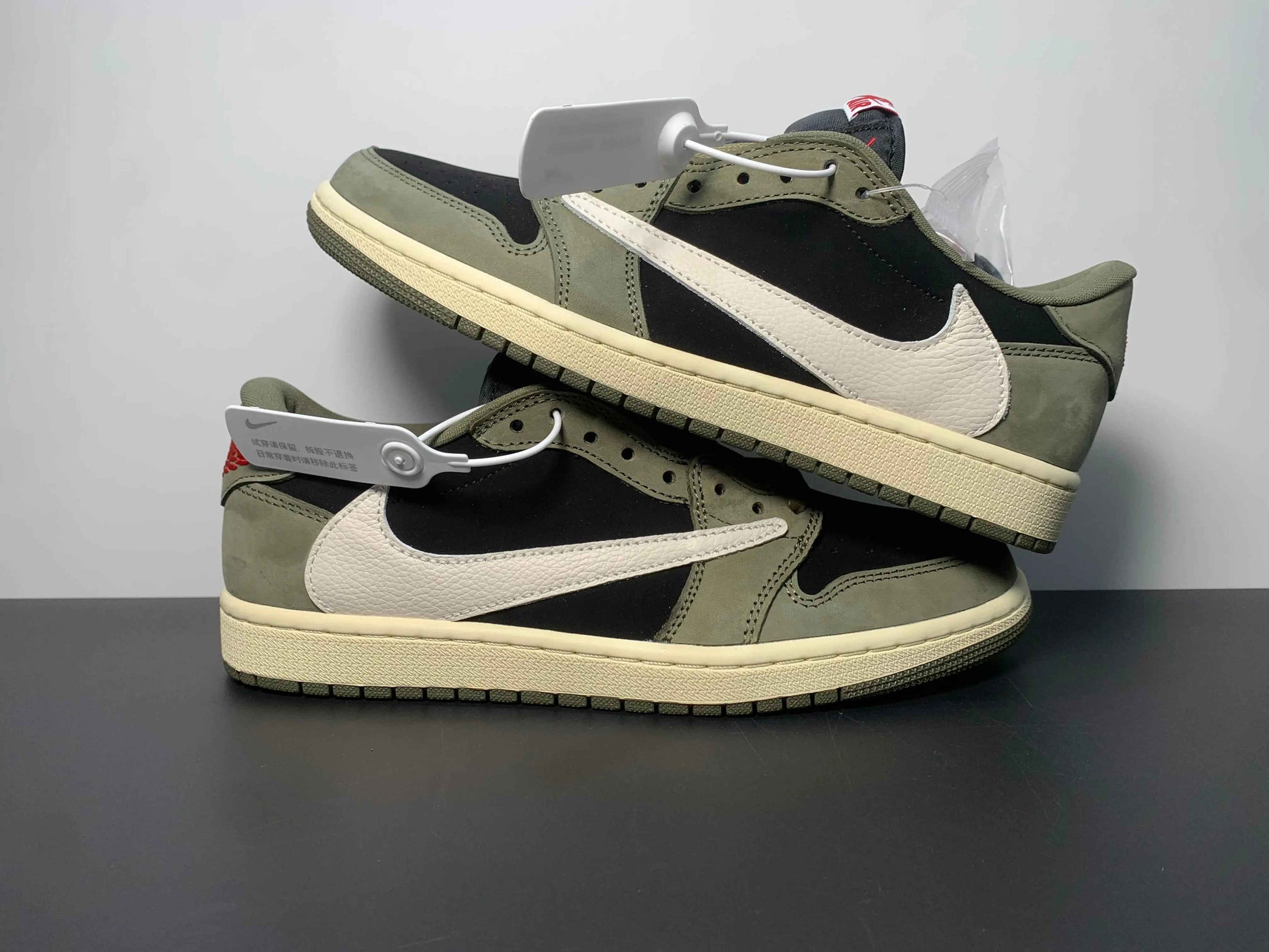 Custom Travis Scott x Air Jordan 1 Low Golf TS DM7866-00