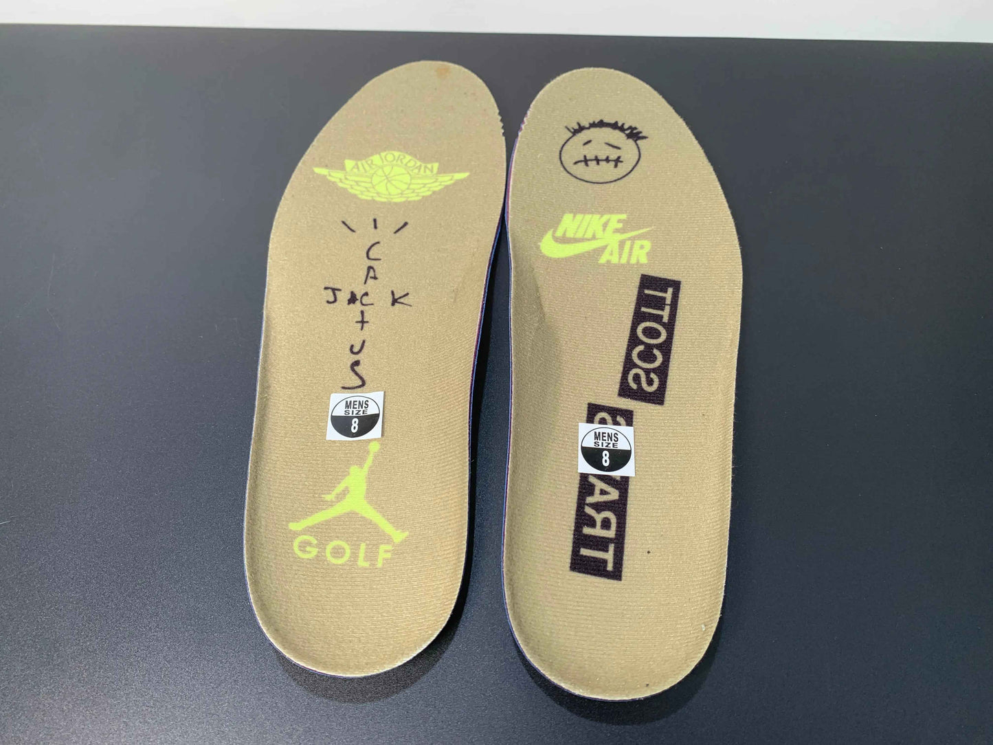 Custom Travis Scott x Air Jordan 1 Low Golf TS DM7866-01