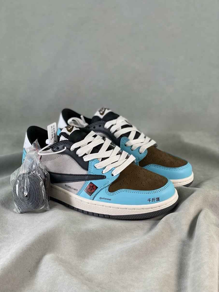 Custom Travis Scott x Air Jordan 1 Low OG SP 'JACKBOYS' DM7866-009