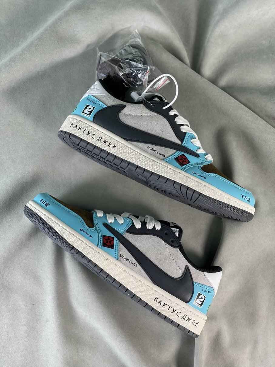 Custom Travis Scott x Air Jordan 1 Low OG SP 'JACKBOYS' DM7866-009
