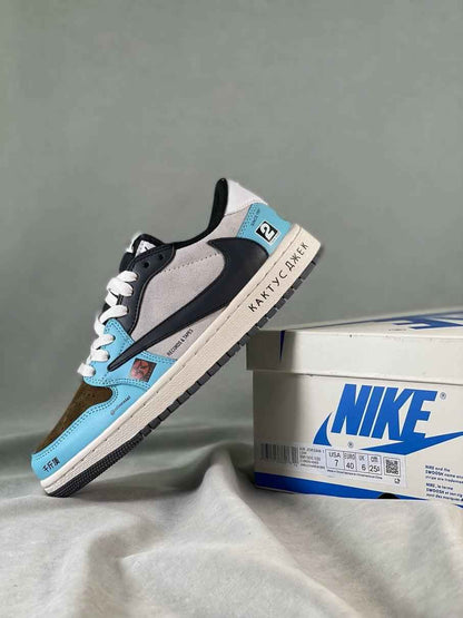 Custom Travis Scott x Air Jordan 1 Low OG SP 'JACKBOYS' DM7866-009