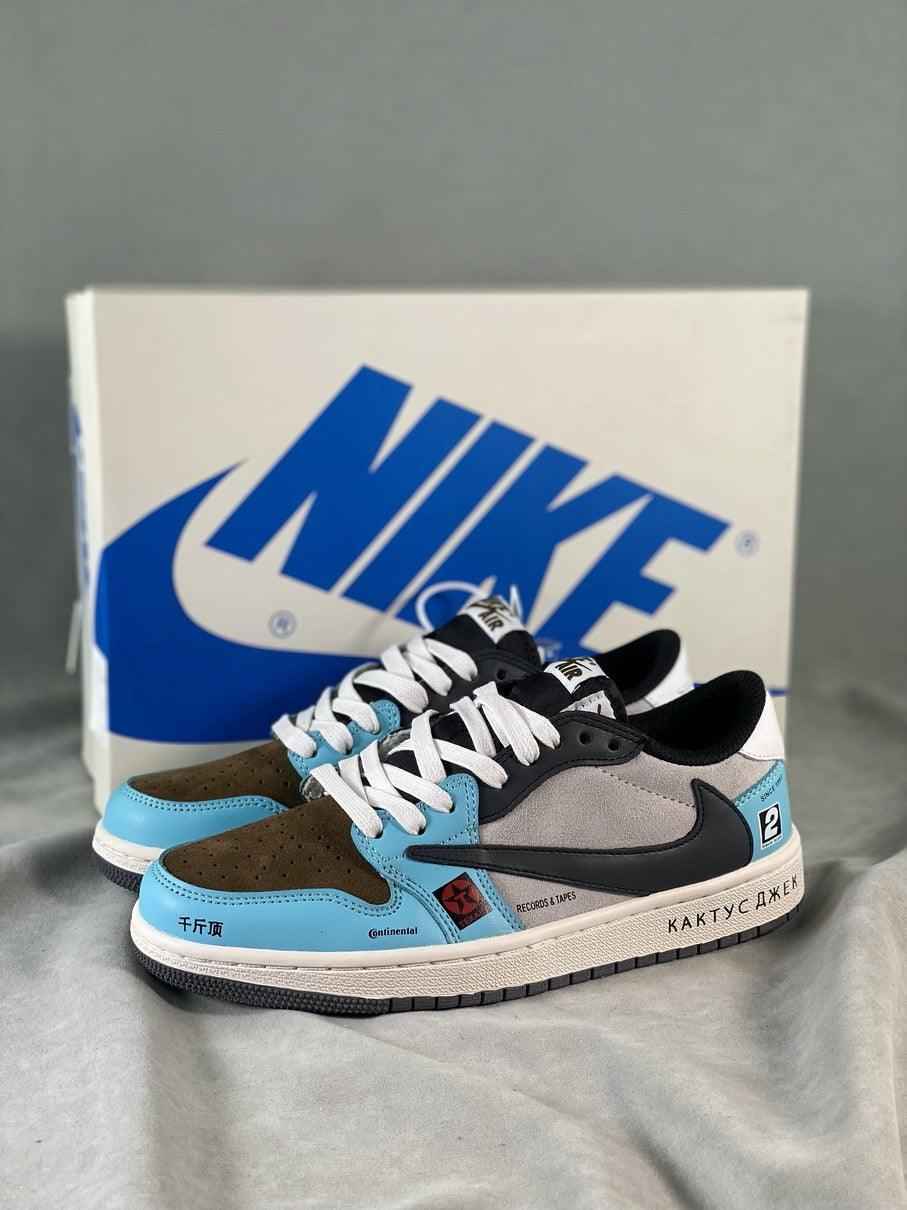 Custom Travis Scott x Air Jordan 1 Low OG SP 'JACKBOYS' DM7866-009