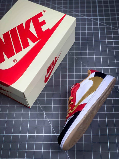 Custom Travis Scott Air Jordan Reverse Mocha Limited Edition Sneakers - Shop Now!