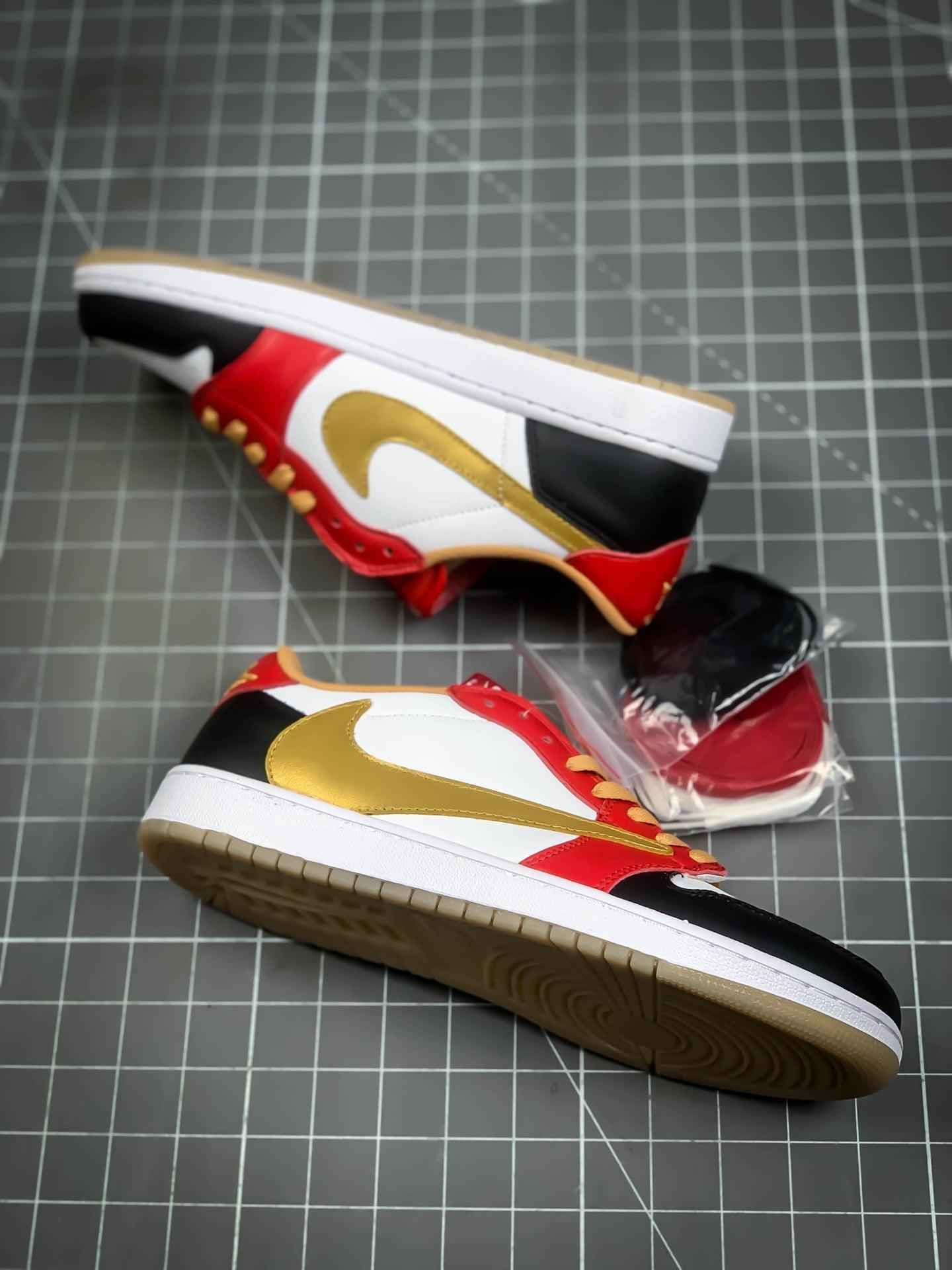 Custom Travis Scott Air Jordan Reverse Mocha Limited Edition Sneakers - Shop Now!