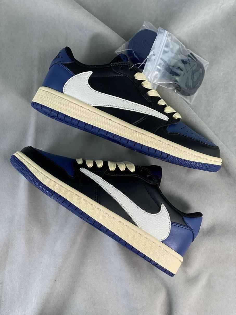 Custom Travis Scott x Fragment x Air Jordan 1 Low DM7866-001
