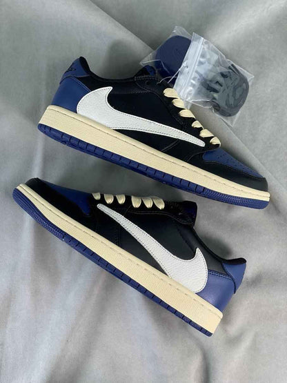 Custom Travis Scott x Fragment x Air Jordan 1 Low DM7866-001
