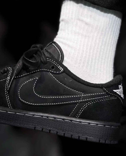 Custom Travis Scott x Fragment x Air Jordan 1 Low DM7866-001 - Exclusive Travis Scott Air Jordan 1 Low Edition
