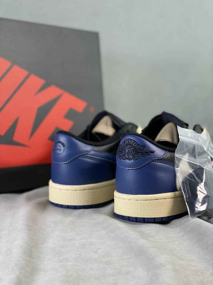 Custom Travis Scott x Fragment x Air Jordan 1 Low DM7866-001