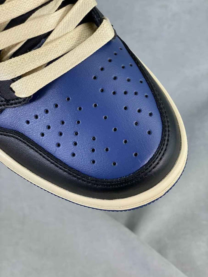 Custom Travis Scott x Fragment x Air Jordan 1 Low DM7866-001