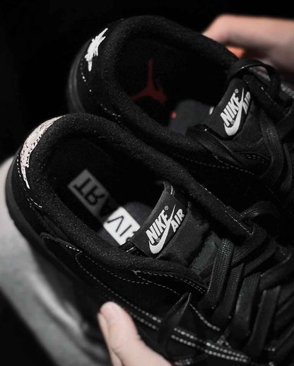 Custom Travis Scott x Fragment x Air Jordan 1 Low DM7866-001 - Exclusive Travis Scott Air Jordan 1 Low Edition