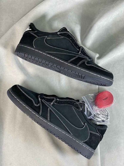 Custom Travis Scott x Fragment x Air Jordan 1 Low DM7866-001 - Exclusive Travis Scott Air Jordan 1 Low Edition