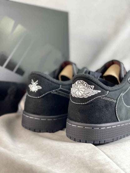 Custom Travis Scott x Fragment x Air Jordan 1 Low DM7866-001 - Exclusive Travis Scott Air Jordan 1 Low Edition
