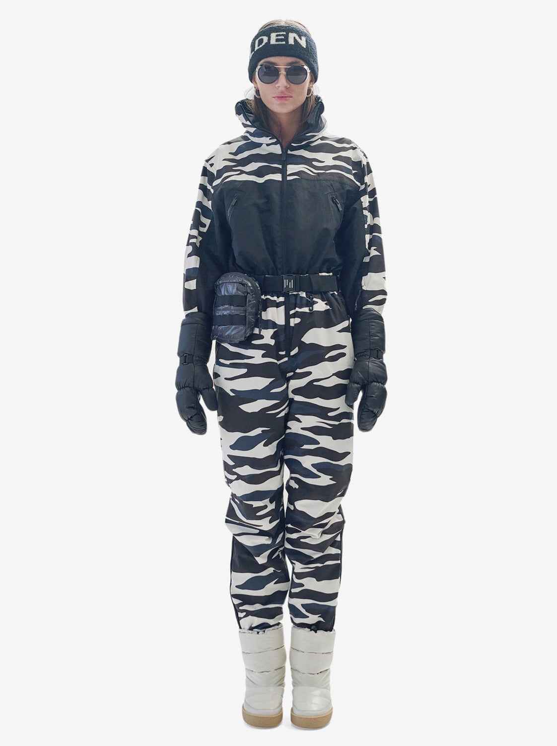 Powder Suit - Zebra