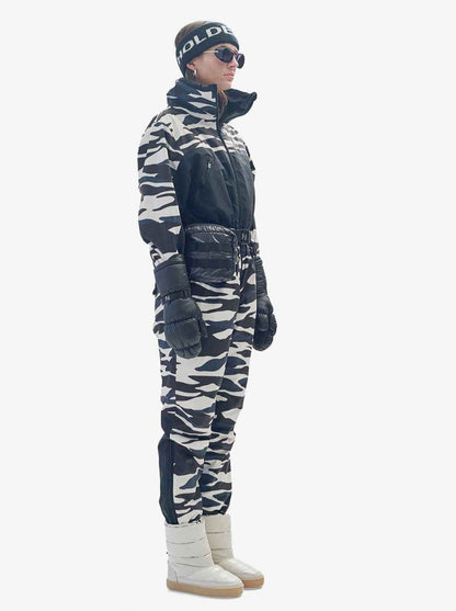 Powder Suit - Zebra