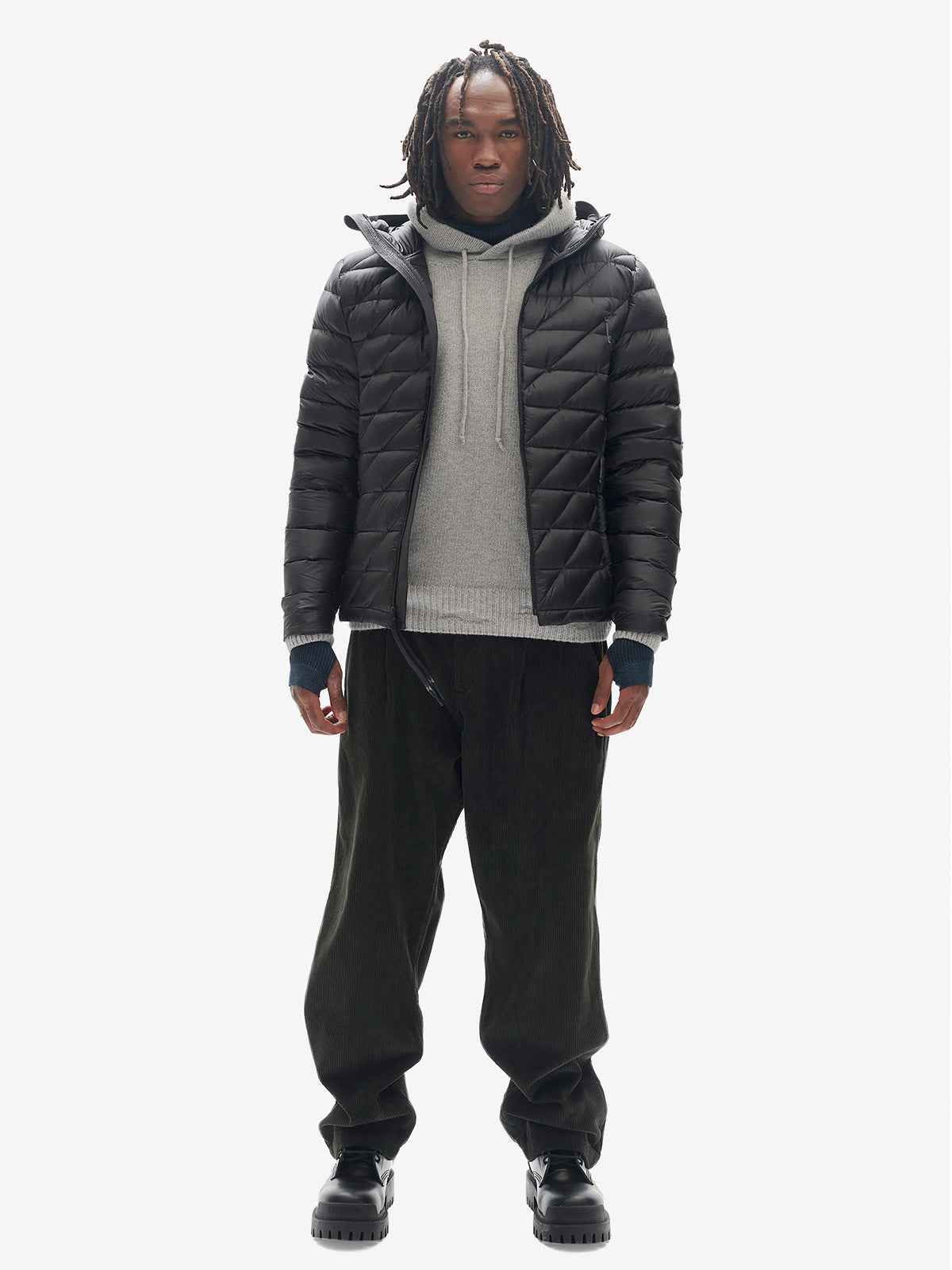 Packable Down Jacket - Black