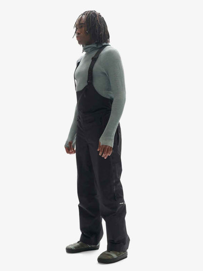 2 Layers Powder Bib - Black