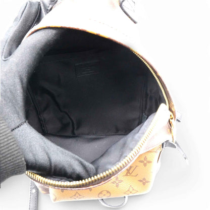 Wolvess Reverse Monogram Palm Springs Backpack PM