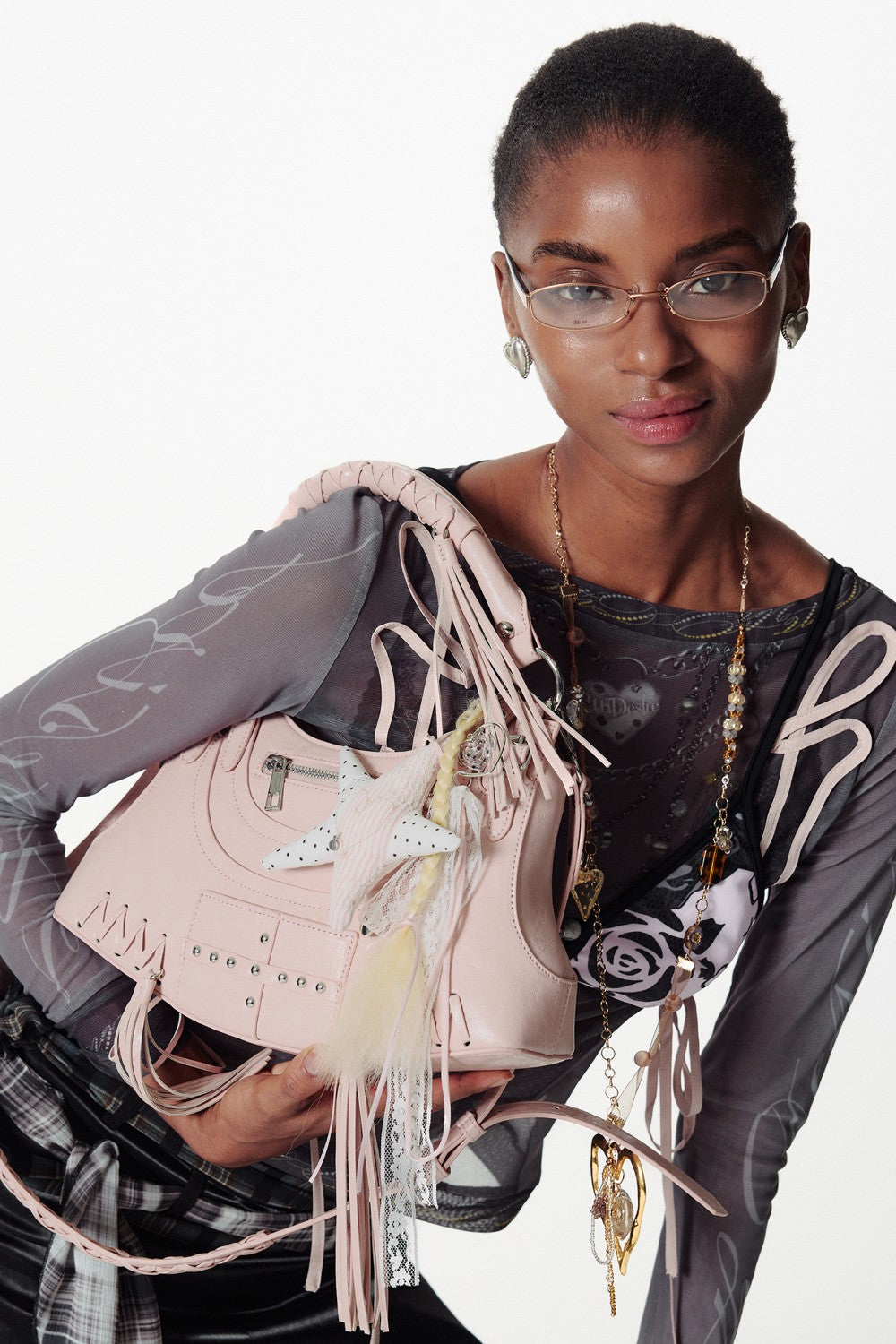 Embroidered Bohemian Fringe Bag - Wolvess