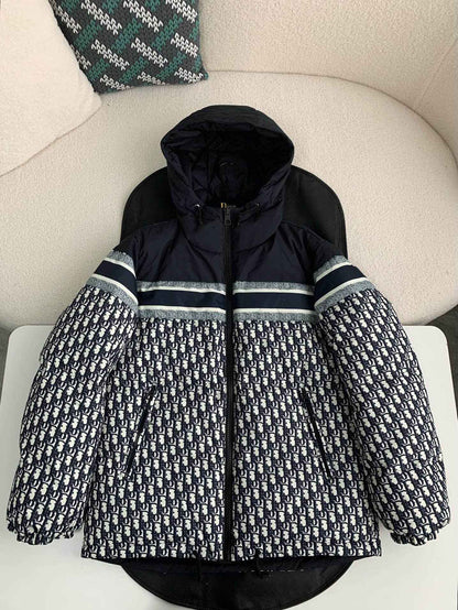 Dior Oblique Reversible Puffer Down Jacket