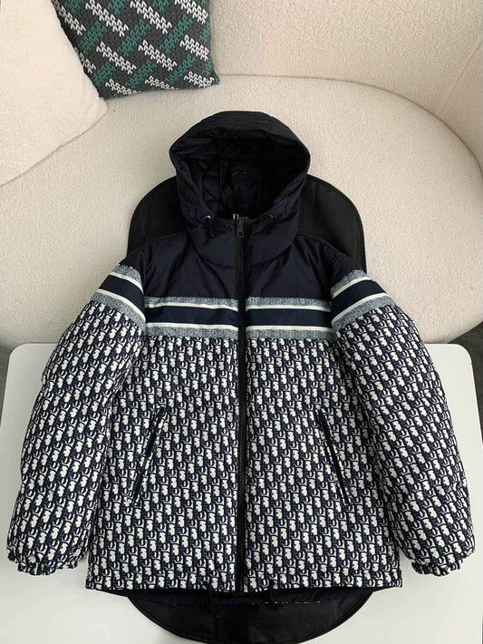 Dior Oblique Reversible Puffer Down Jacket