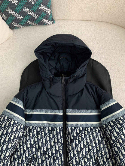 Dior Oblique Reversible Puffer Down Jacket