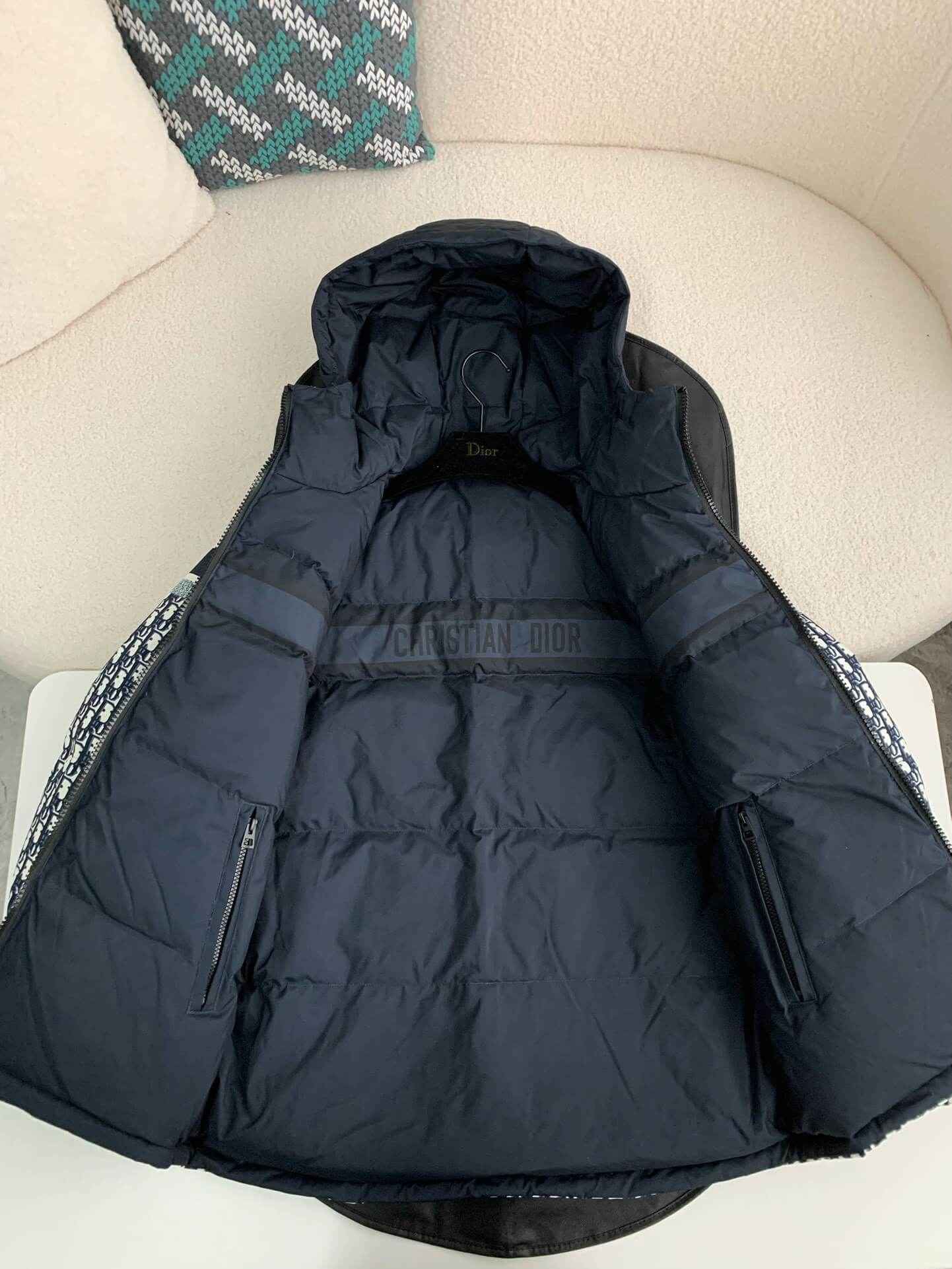 Dior Oblique Reversible Puffer Down Jacket