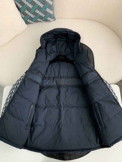 Dior Oblique Reversible Puffer Down Jacket