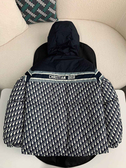 Dior Oblique Reversible Puffer Down Jacket