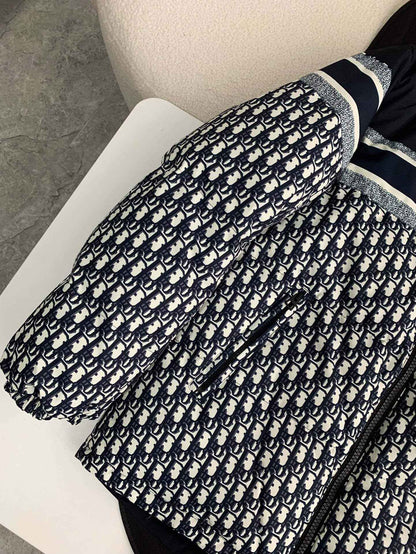 Dior Oblique Reversible Puffer Down Jacket