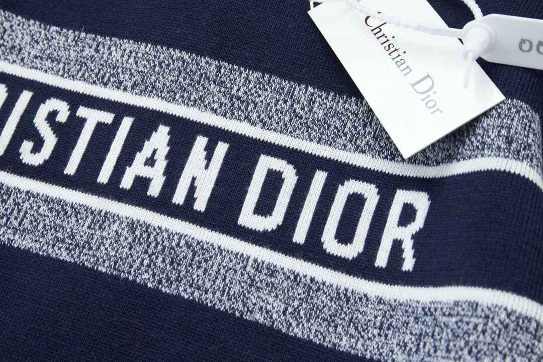 Christian Dior Navy Reversible Hoodie - Wolvess
