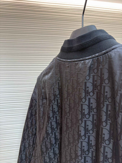 Dior Oblique Black Bomber Jacket