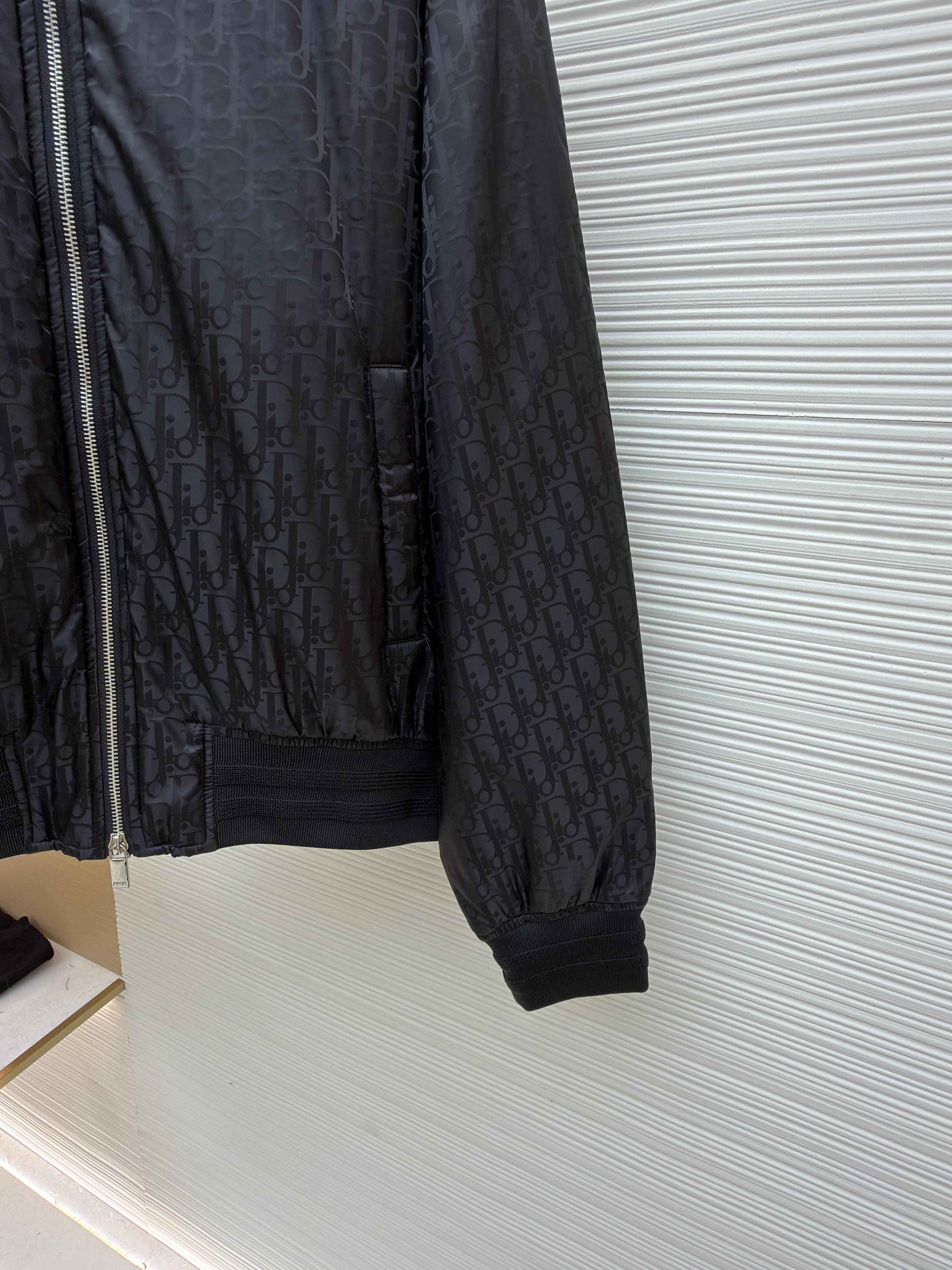 Dior Oblique Black Bomber Jacket