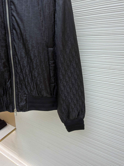 Dior Oblique Black Bomber Jacket