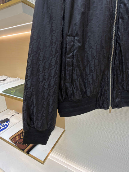 Dior Oblique Black Bomber Jacket