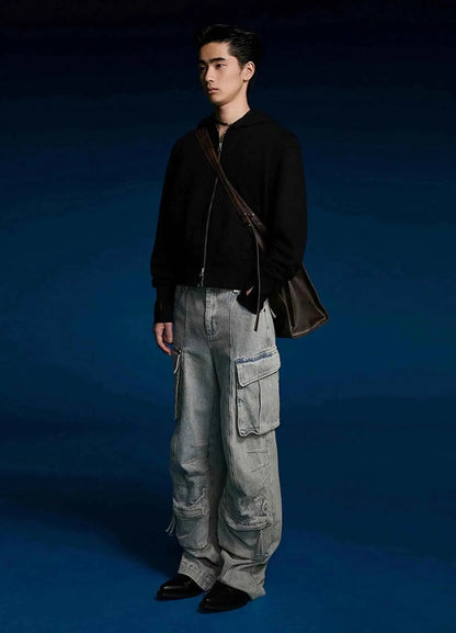 Stylish Unisex Double Strap Shoulder Bag