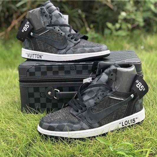 Custom Air Jordan 1 x LV Logo