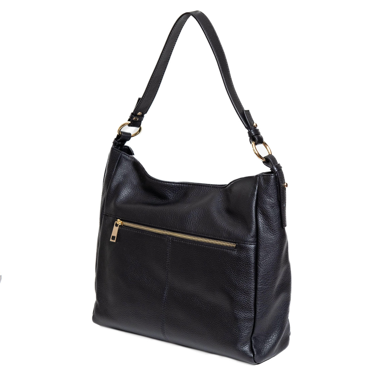 Sophia Soft Full-Grain Leather Hobo MiamiLeathers.com