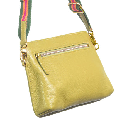 Sophia Full Grain Convertible Belt Bag Crossbody  (Waist Bag) MiamiLeathers.com