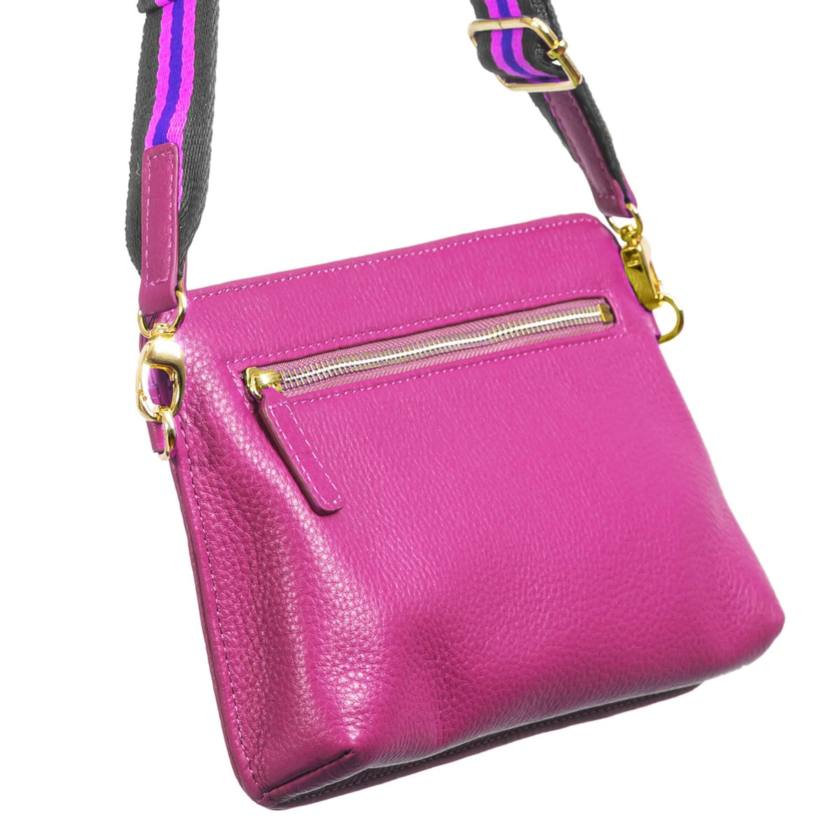 Sophia Full Grain Convertible Belt Bag Crossbody  (Waist Bag) MiamiLeathers.com