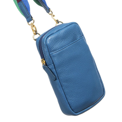 Sophia Full Grain Leather Phone Bag MiamiLeathers.com