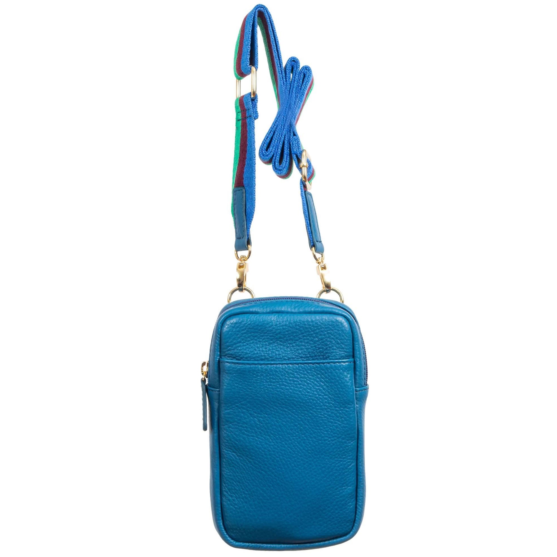 Sophia Full Grain Leather Phone Bag MiamiLeathers.com