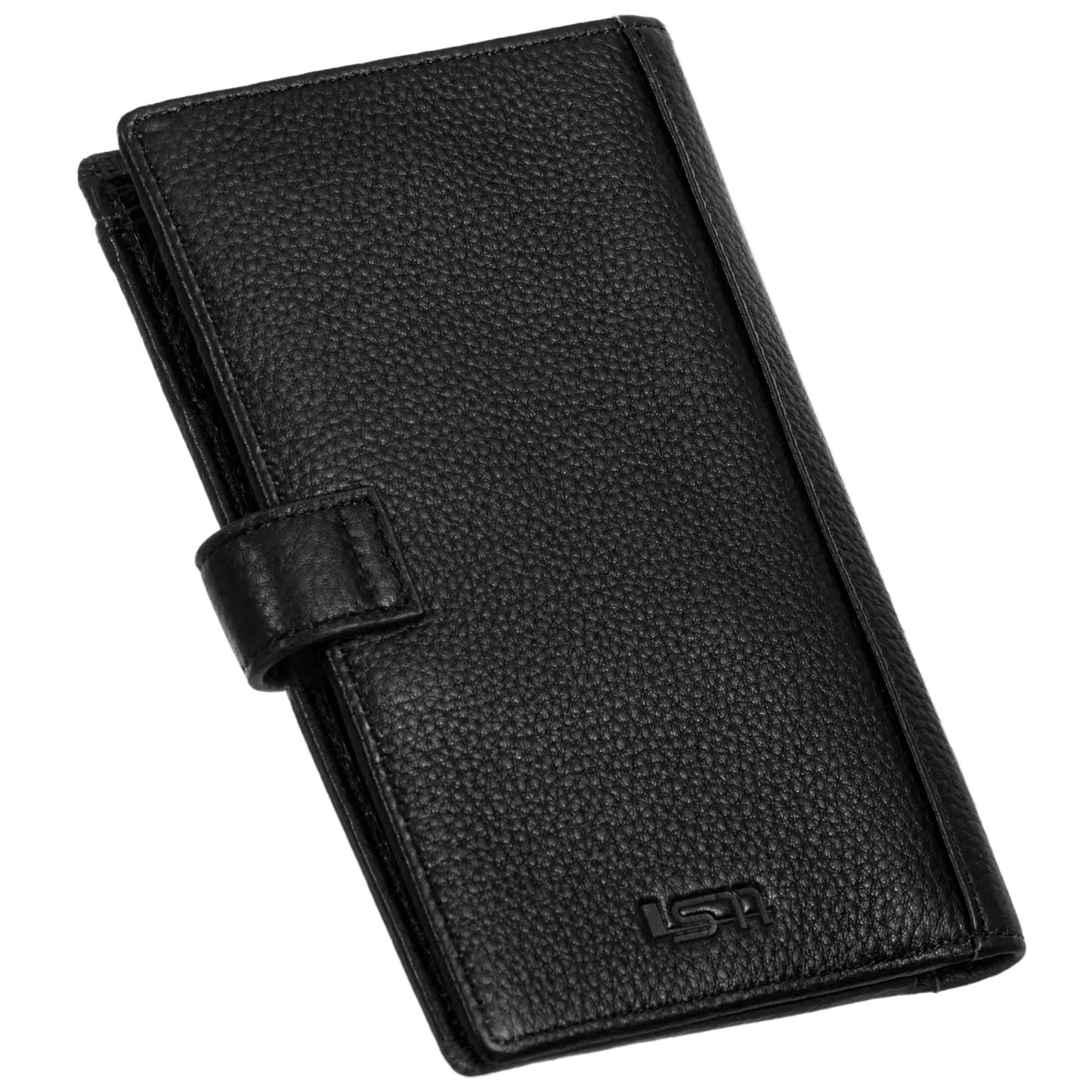 Travel Wallet, Sophia Full Grain Leather Wallet With Passport Slot - Large MiamiLeathers.com