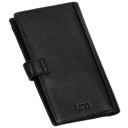 Travel Wallet, Sophia Full Grain Leather Wallet With Passport Slot - Large MiamiLeathers.com