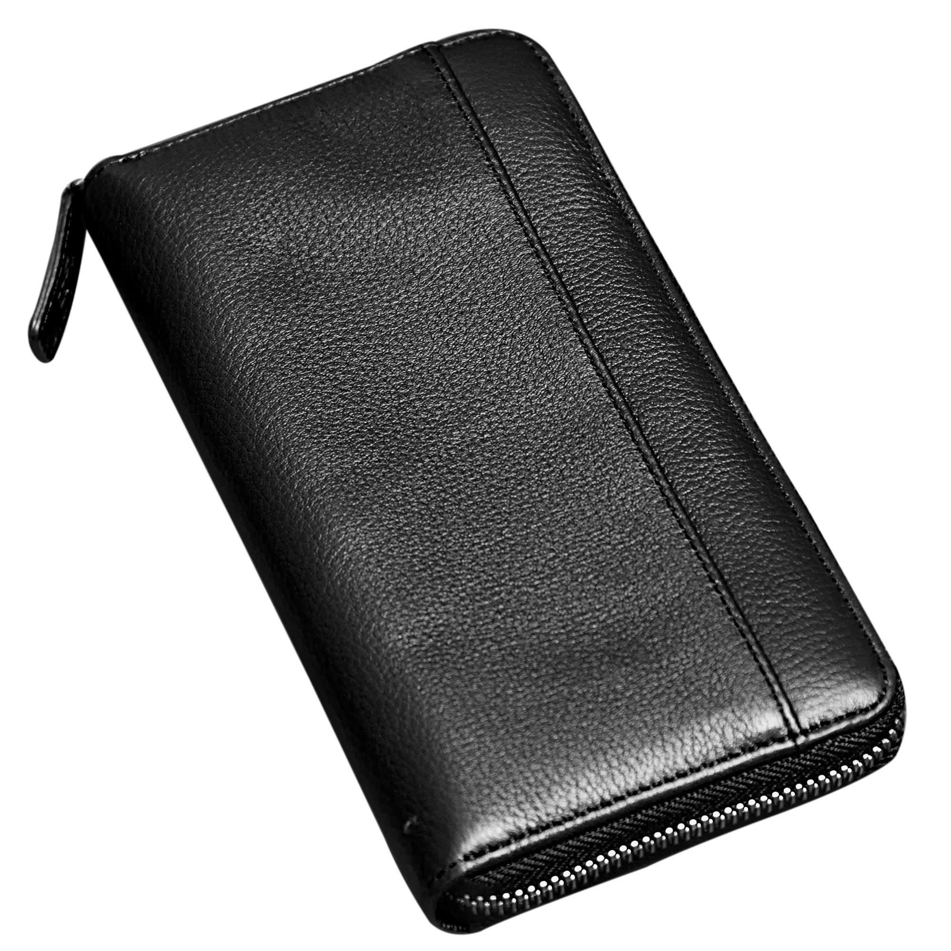 Sophia Zip-Around Leather Wallet – Travel & Everyday MiamiLeathers.com