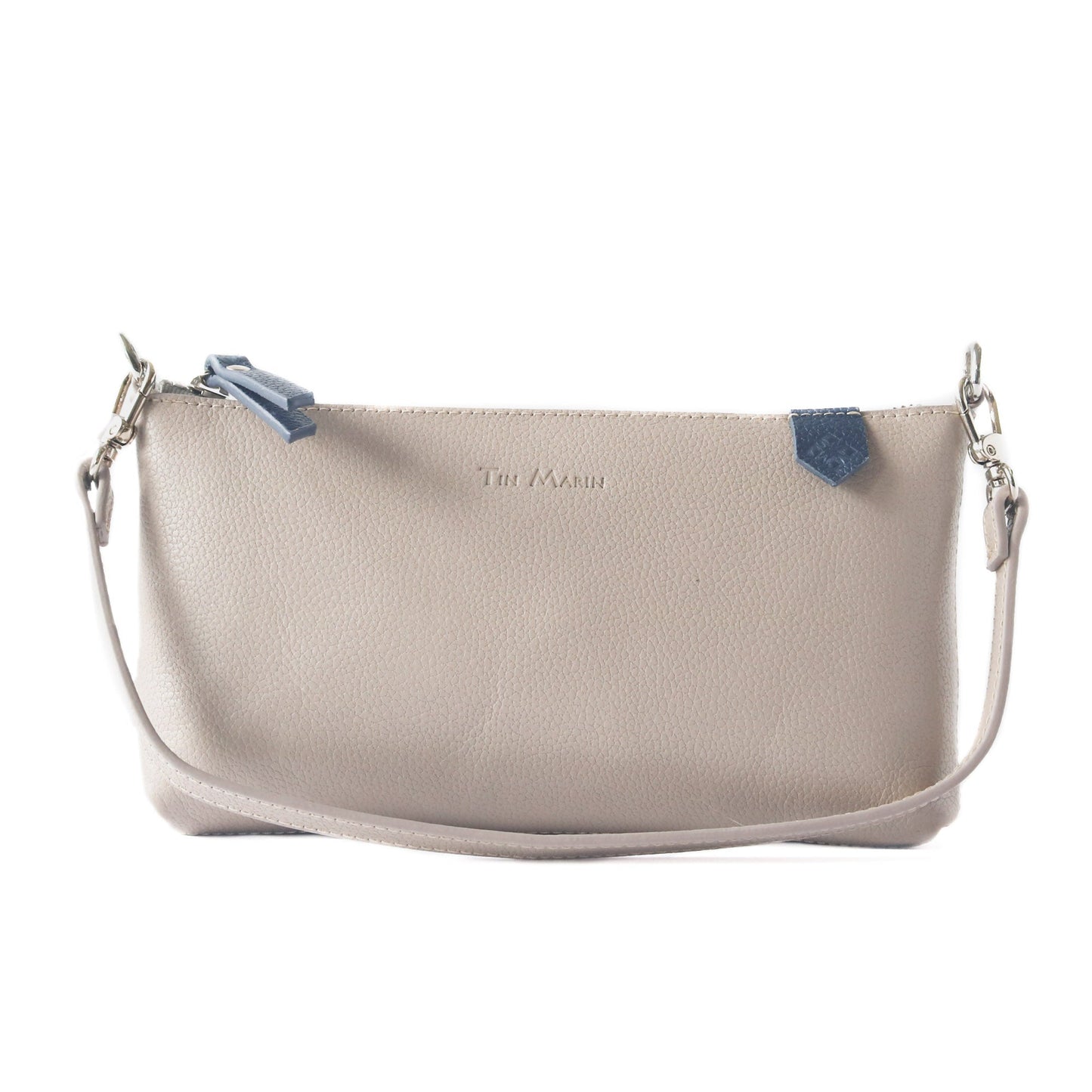 Elia Convertible Leather Bag – Clutch, Shoulder & Crossbody Tin Marin Brand