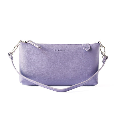 Elia Convertible Leather Bag – Clutch, Shoulder & Crossbody Tin Marin Brand