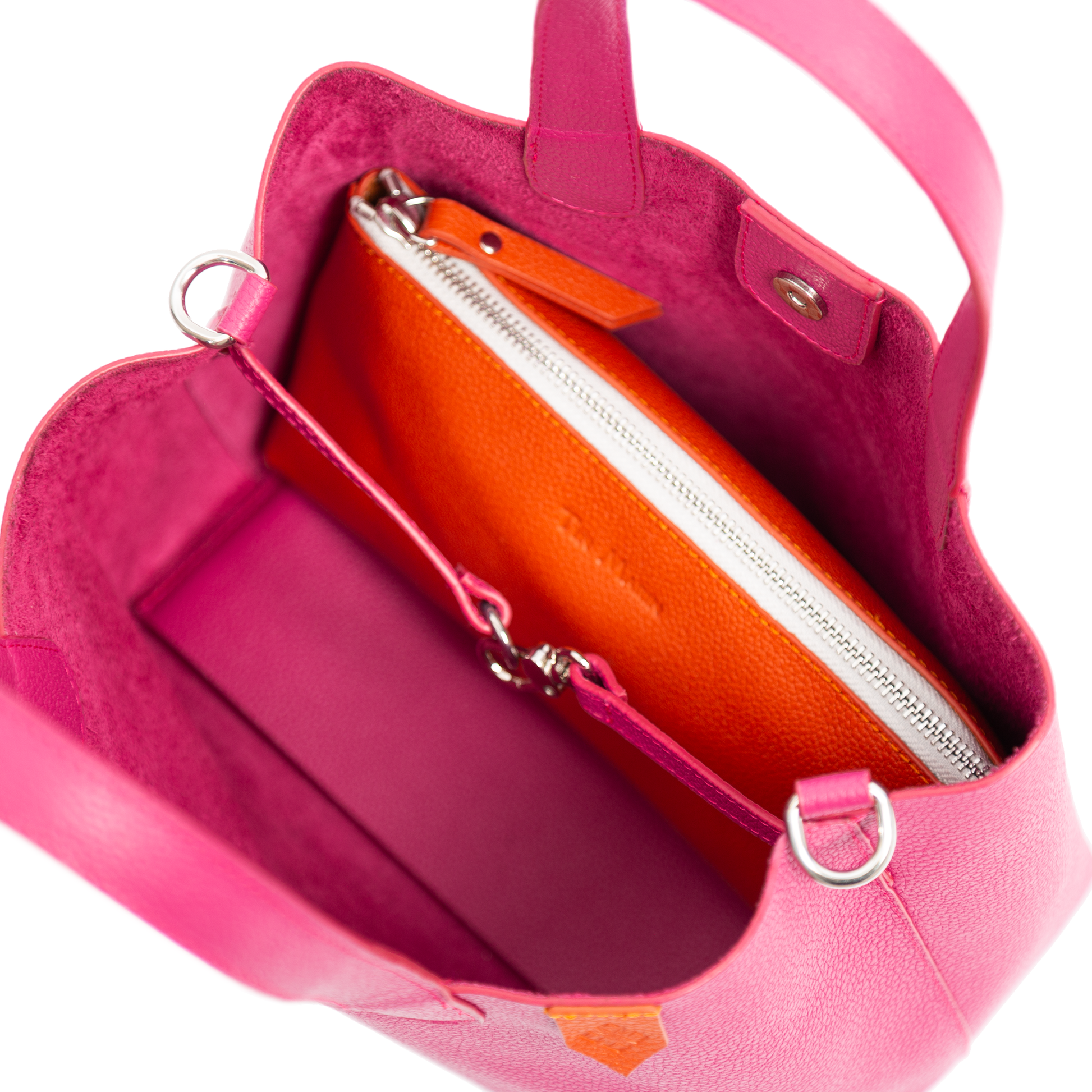 Emma Leather Crossbody Tin Marin Brand