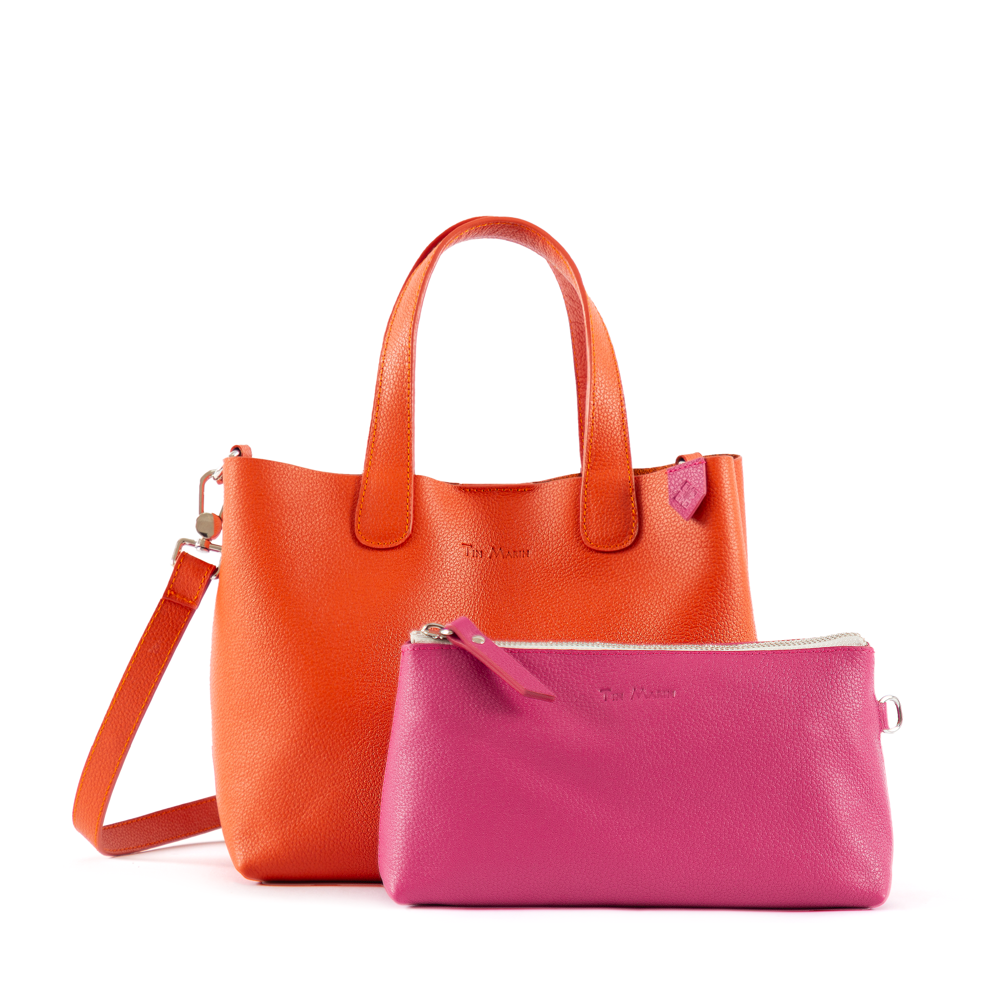 Emma Leather Crossbody Tin Marin Brand