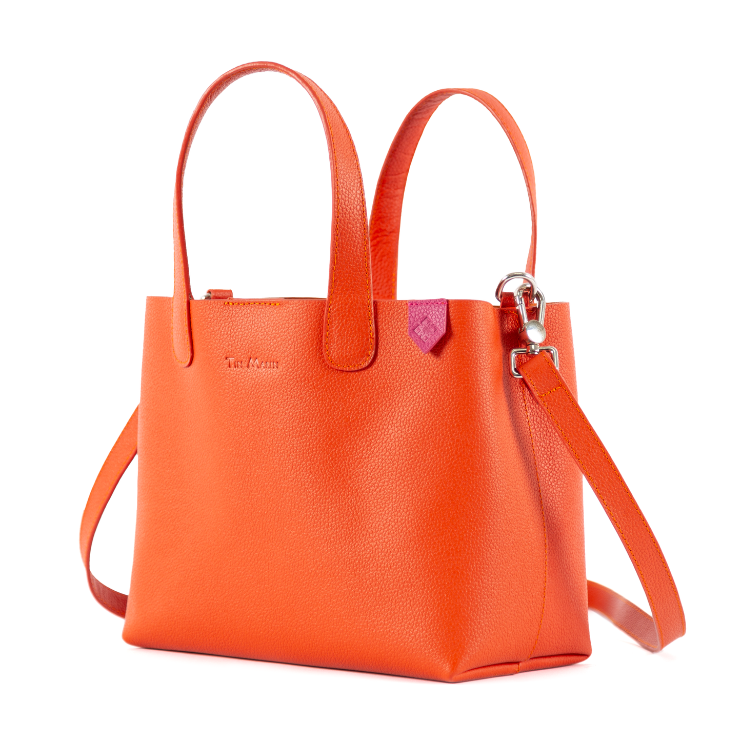 Emma Leather Crossbody Tin Marin Brand
