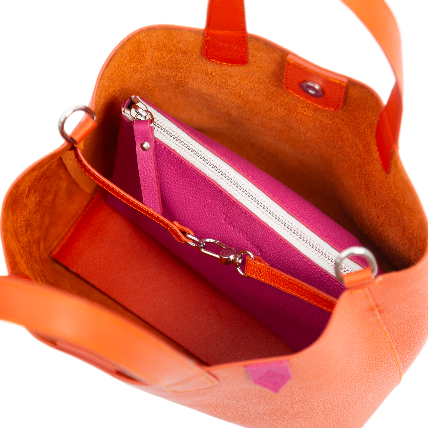 Emma Leather Crossbody Tin Marin Brand